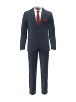 SHERRY STRETCH - French Blue Birdseye - Image 2