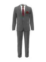 SHERRY STRETCH - Grey Solid - Image 2