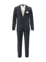 SHERRY STRETCH - Navy Solid - Image 2