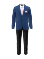 VELVETS - Royal Blue Solid - Image 2