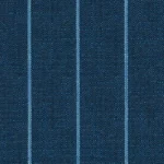 OCEANIA - Navy/Blue Chalk Stripe