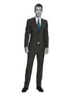 RIVIERA - Charcoal Solid - Image 2