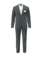 SHERRY STRETCH - Dark Grey Solid - Image 2