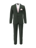 SUPERNOVA - Olive Green Lurex Solid - Image 2
