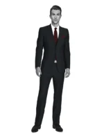 RIVIERA - Navy Birdseye - Image 2