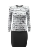 LADIESWEAR - White/Black Fancy - Image 2