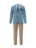 OCEANIA - Blue/Sand Check (Plaid) - Image 2