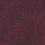 LININGS COLLECTION - Wine/Black Paisley