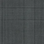 MASTERPIECE GOLD with Precious Metals - Dark Grey Split Matt Check (Plaid)