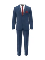 LINEN COLLECTION - Dark Blue Solid - Image 2