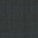 RIVIERA - Dark Grey/Blue Windowpane