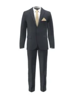 SHERRY STRETCH - Navy Glen Check (Plaid) - Image 2