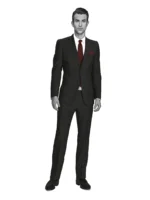 RIVIERA - Charcoal Houndstooth - Image 2