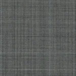 RIVIERA - Black and White/Blue Split Matt Check