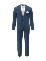 SHERRY STRETCH - French Blue Solid - Image 2