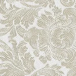 MASQUERADE - Cream Leaf Jacquard