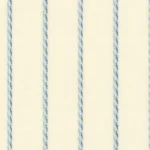 CASHIQUE SUITS - White/Blue Broken Wave Stripe