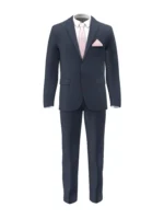 SHERRY STRETCH - Navy Solid - Image 2