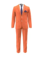 SUPERNOVA - Tangerine Crepe Solid - Image 2