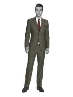 COTTON CLASSICS - Dark Olive Solid - Image 2