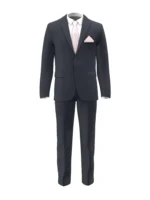 SHERRY STRETCH - Navy Solid - Image 2