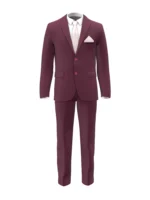 LINEN COLLECTION - Mulberry Solid - Image 2