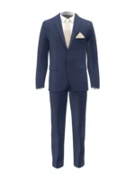 SHERRY STRETCH - French Navy Solid - Image 2