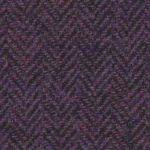 SHERRY TWEED - Aubergine Herringbone