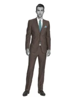 COTTON CLASSICS - Brown Solid Drill - Image 2