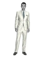 WASHABLE DENIM - Winter White Denim - Image 2
