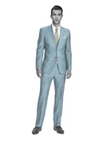 WASHABLE DENIM - Ice Blue Denim - Image 2