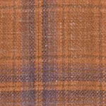 CRYSTAL SPRINGS - Orange/Plum Large Glen Check (Plaid)