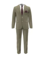 LINEN COLLECTION - Olive Solid - Image 2