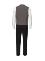 LININGS COLLECTION - Mid Grey Solid - Image 2