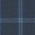 CASHIQUE JACKETS - Slate Blue Gradient Windowpane