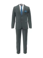 SHERRY STRETCH - Dark Grey Solid - Image 2