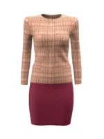 LADIESWEAR - Burnt Apricot Fancy - Image 2