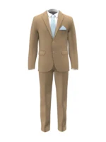 SHERRY STRETCH - Khaki Solid - Image 2