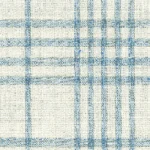 OCEANIA - Silver Grey/Blue Check (Plaid)