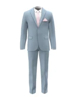 SHERRY STRETCH - Slate Blue Solid - Image 2