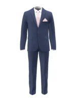 SHERRY STRETCH - Royal Blue Solid - Image 2