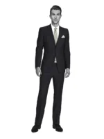 RIVIERA - Navy Diamond Weave - Image 2