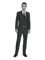 RIVIERA - Dark Grey/Blue Windowpane - Image 2